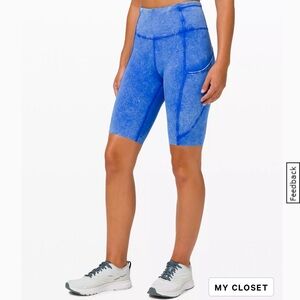 Blue Women's Athletic Shorts